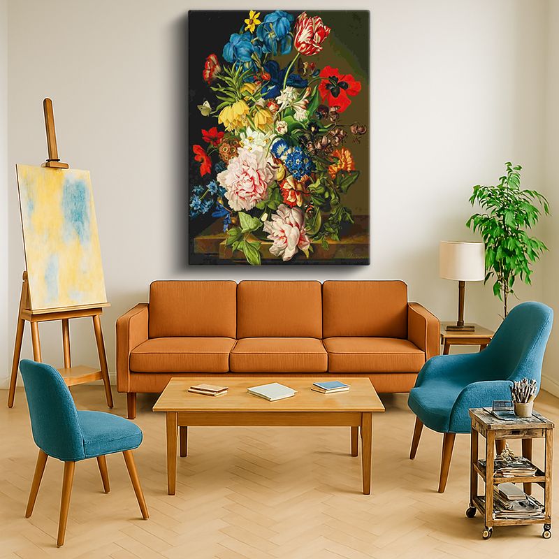 Ressam Kanvas Tablo 206